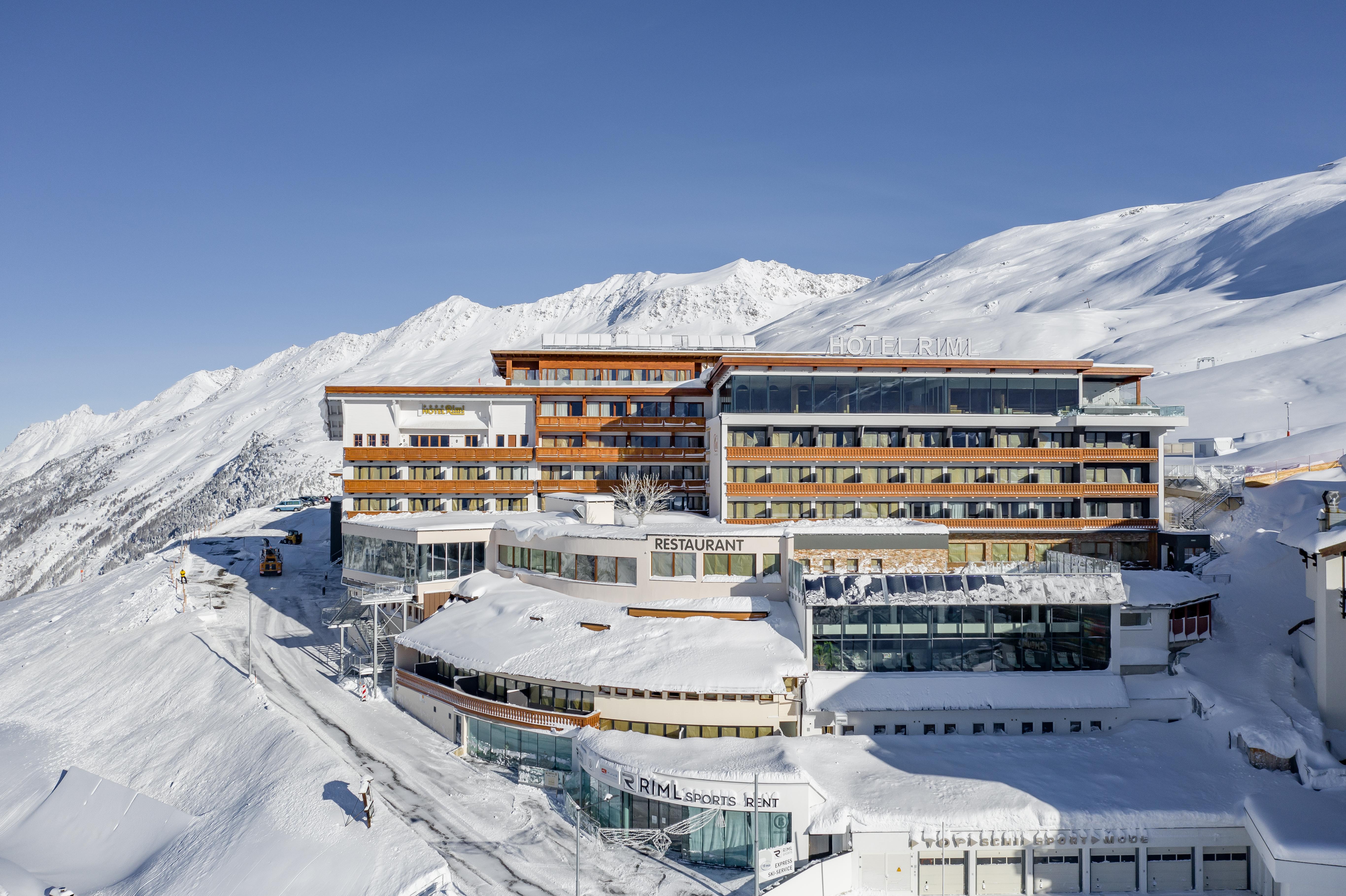 Ski - Golf - Wellness Hotel Riml Hochgurgl Ngoại thất bức ảnh